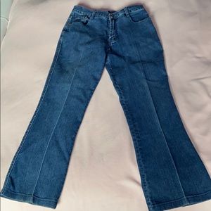 Straight leg jeans